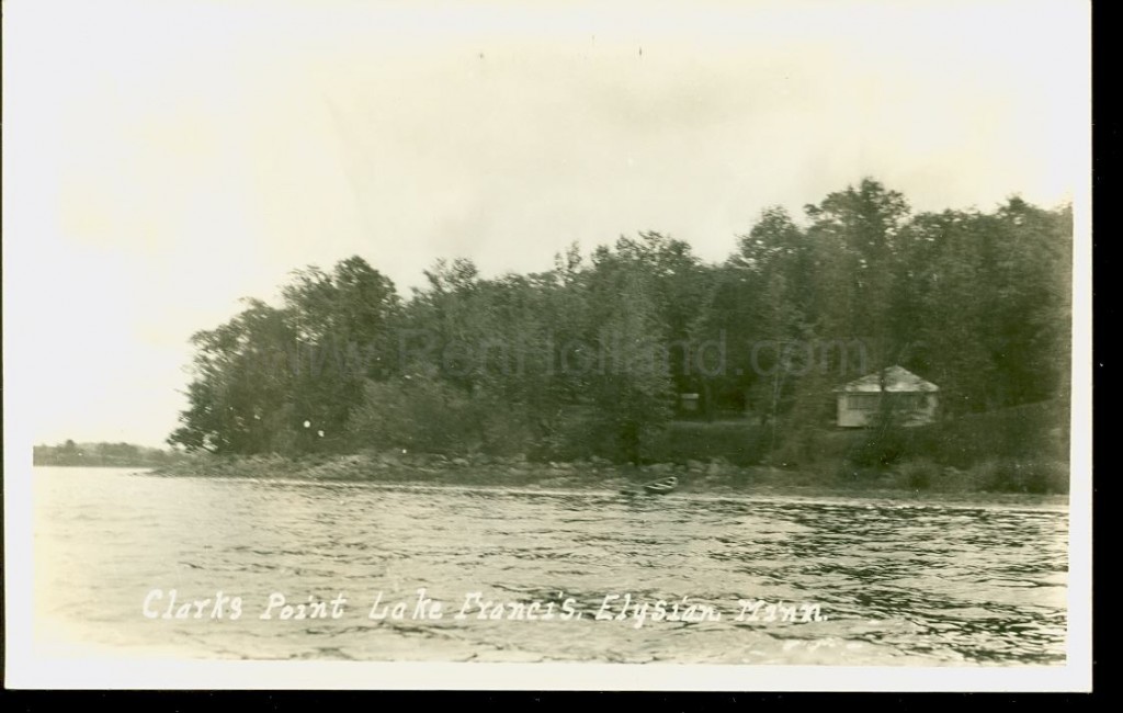 Elysian, MN, Lake Francis, Clark’s Resort 3, ca 1950 Ren Holland's