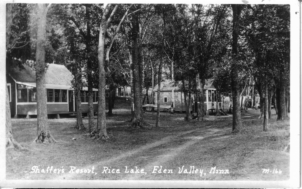 109A3 Schaefer’s Rice Lake Resort, Paynesville, 1920s Ren Holland's site