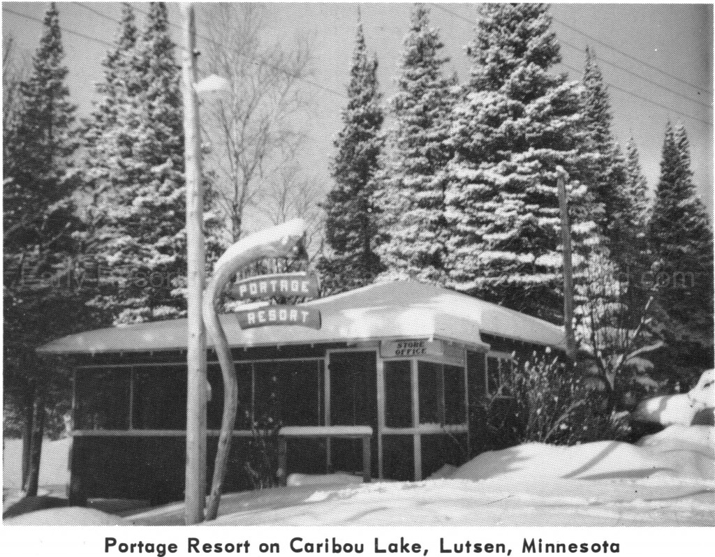 11A3 Portage Resort, Caribou Lake, Lutsen, ca 1960 Ren Holland's site