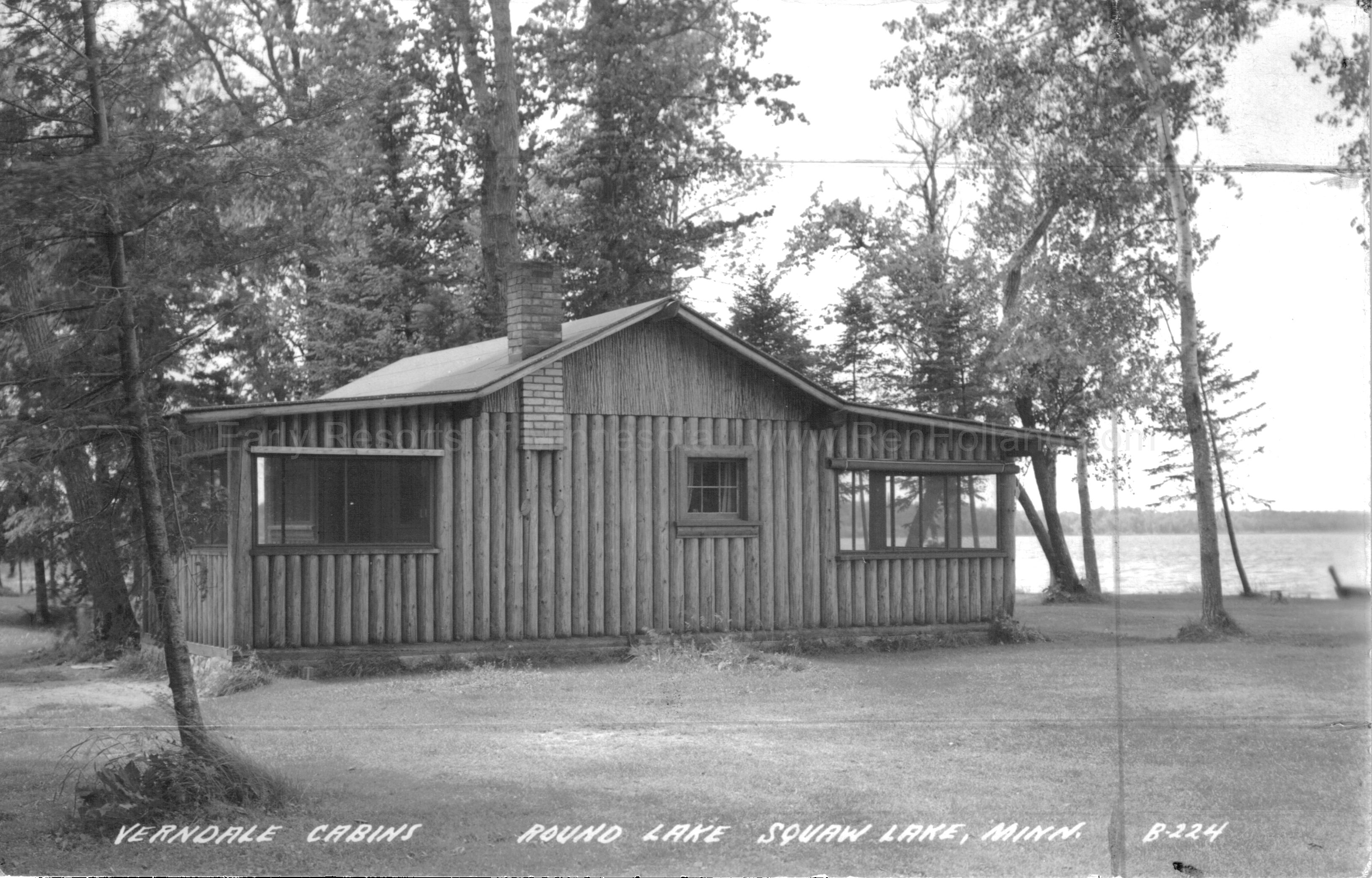 137A Verndale Cabins, Round Lake at Squaw Lake Ren Holland's Website