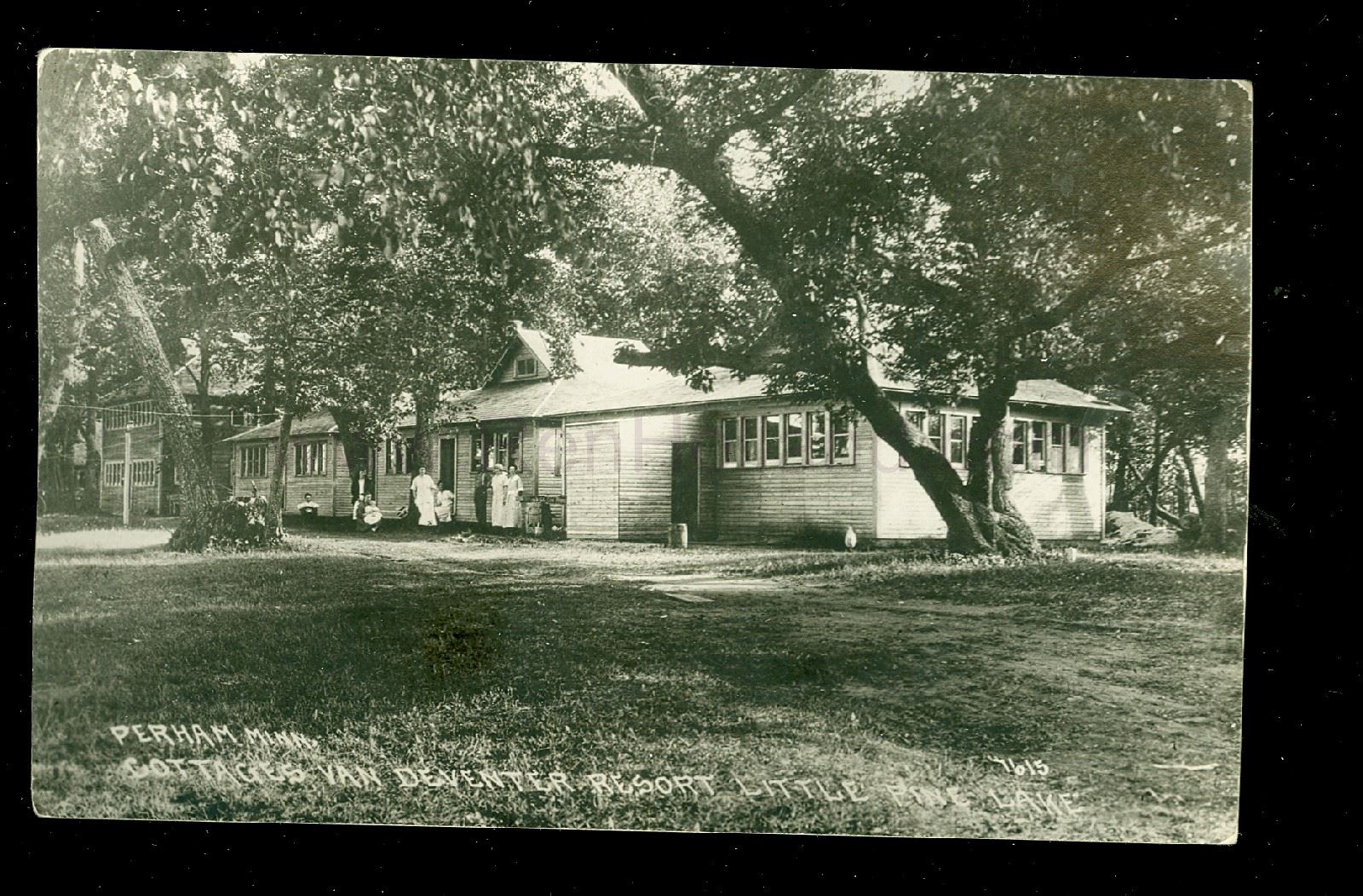 Perham, MN, Van Deventer Resort, Little Pine Lake (2), ca 19301940