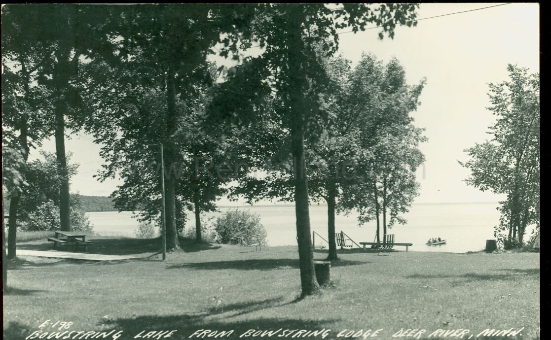 Deer River, MN, Bowstring Lake, Bowstring Lodge #1, ca 1940 | Ren ...