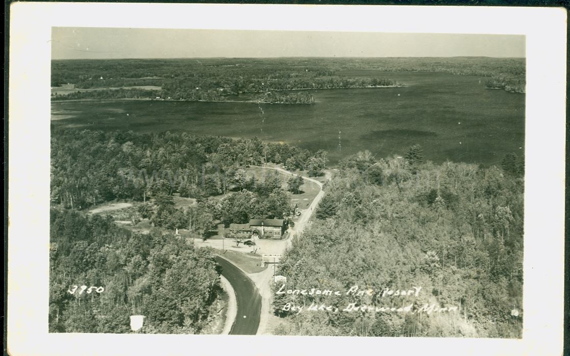 Deerwood, MN, Lonesome Pine Resort, ca 1950 Ren Holland's site