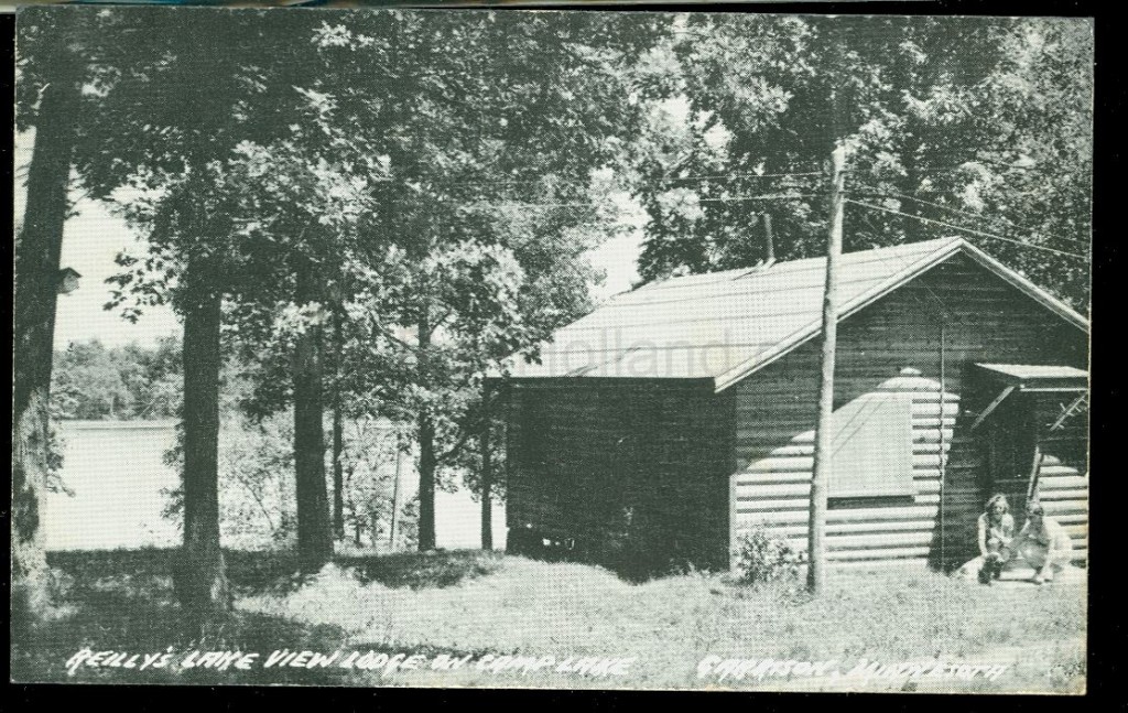 Garrison, MN, Reilly’s Lake View Lodge, ca 1940 Ren Holland's site