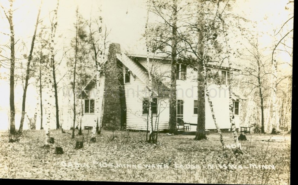 Nisswa, MN, Minnewawa Lodge, ca 1940 Ren Holland's site