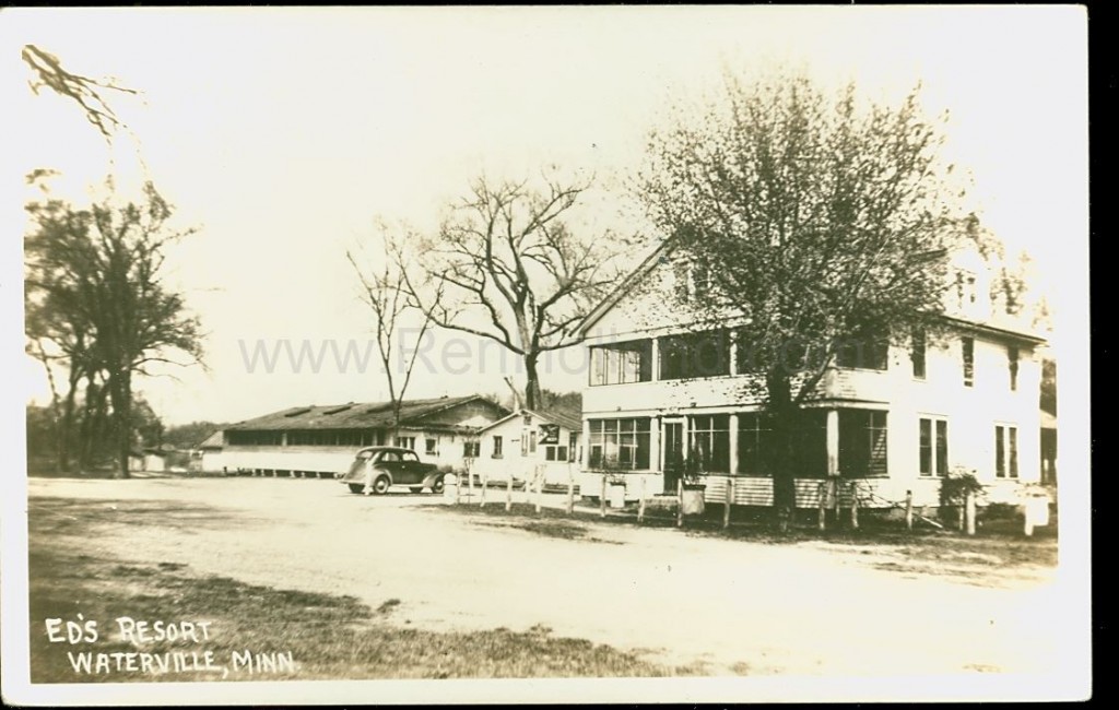 Waterville, MN, Ed’s Resort, ca 1940 Ren Holland's site