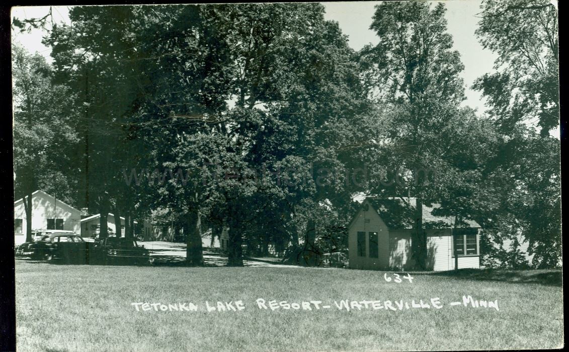 Waterville, MN, Tetonka Lake Resort, ca 1950 Ren Holland's site