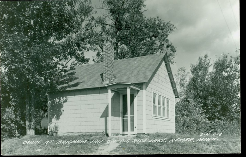 Remer, MN, Big Rice Lake, Brigham Inn, ca 1940 Ren Holland's site
