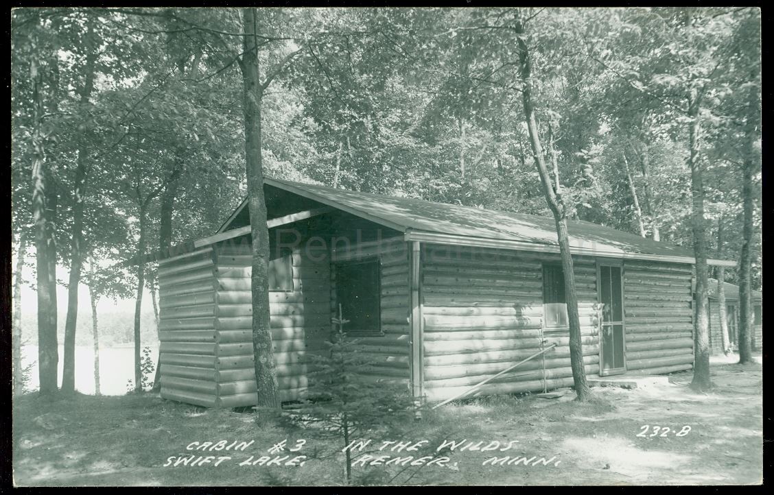 Remer, MN, Swift Lake, In The Wilds 2, ca 1950 Ren Holland's Website