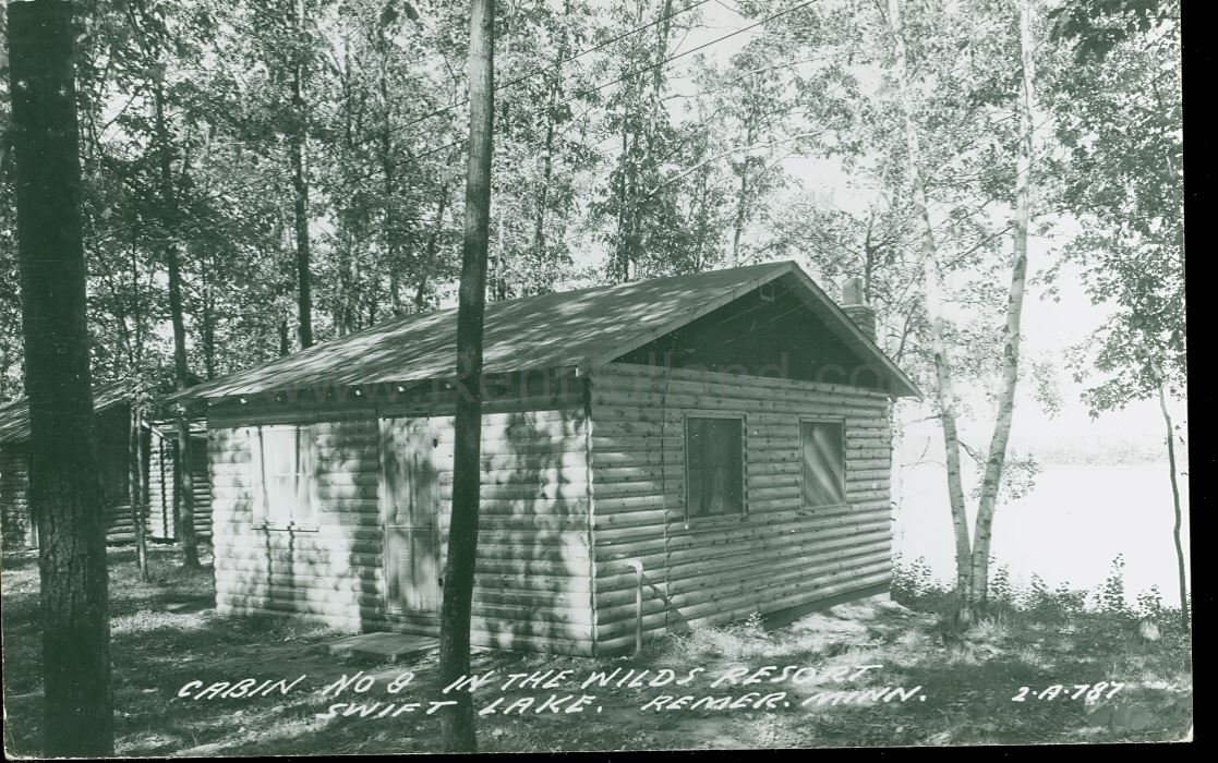 Remer, MN, Swift Lake, In The Wilds 4, ca 1950 Ren Holland's site