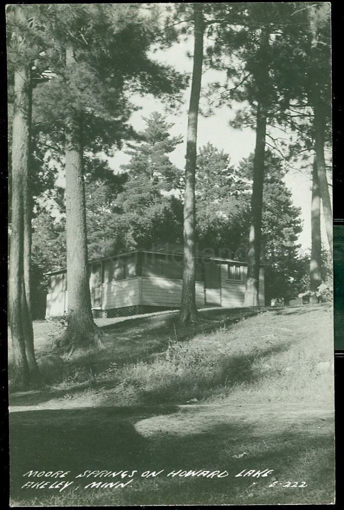Akeley, MN, Howard Lake, Moore’s Springs 11, ca 1940s Ren Holland's