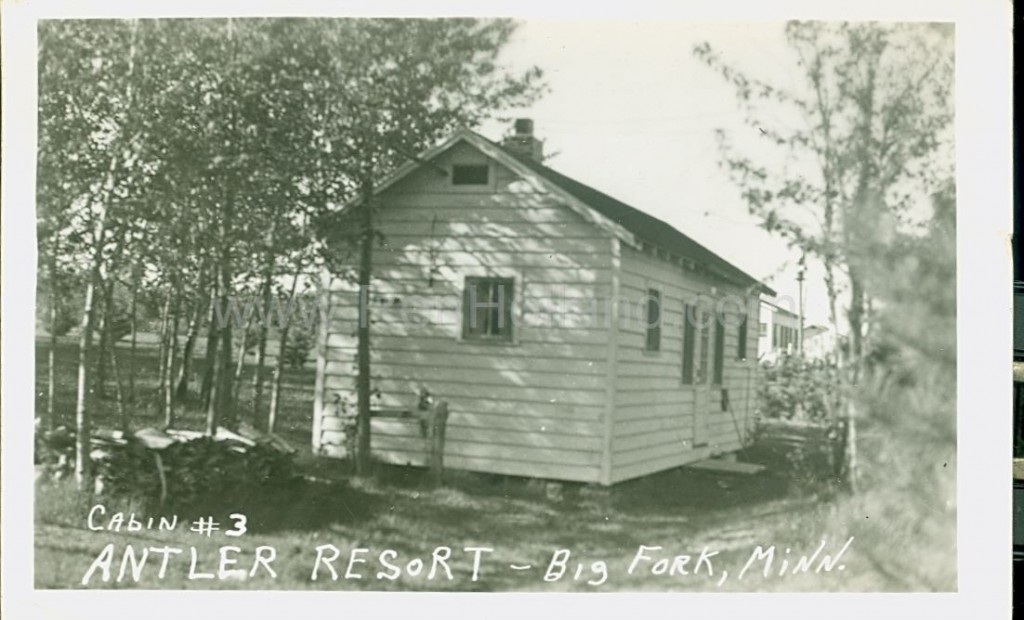 Bigfork, MN, Antler Lake, Antler Resort, ca 1950s Ren Holland's site