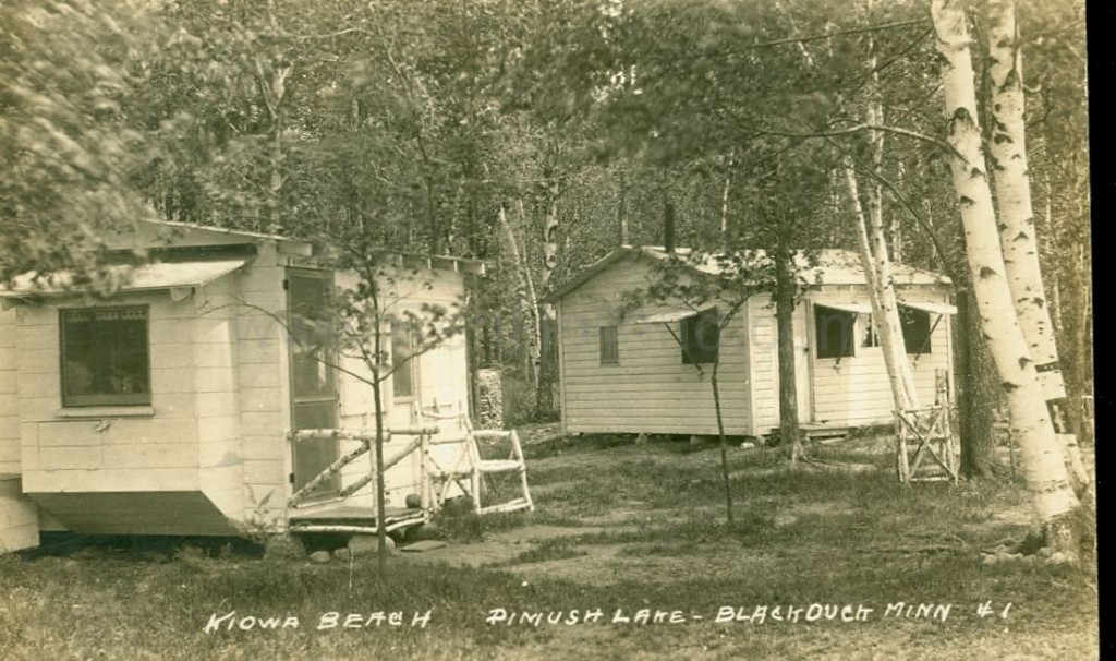 Blackduck, MN, Pimush Lake, Kiowa Beach 1, ca 1930 Ren Holland's site