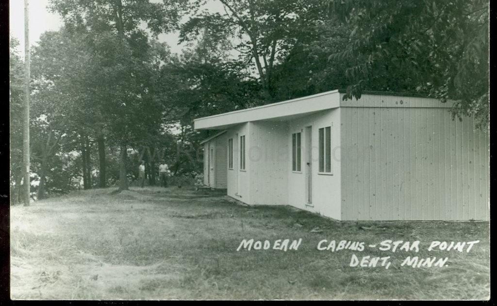 Dent, MN, Star Lake, Star Point, ca 1950 Ren Holland's Website