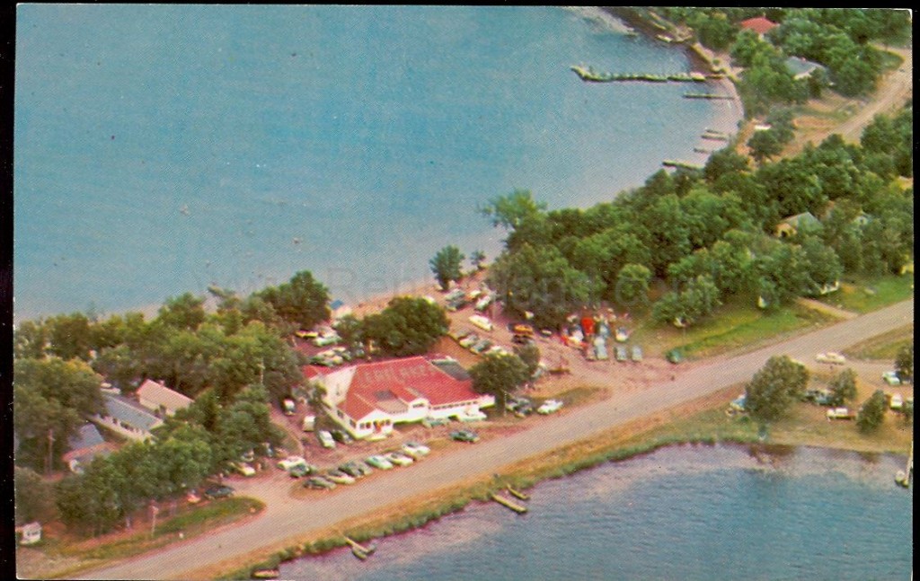 Henning, MN, between East and West Leaf Lake, Bondy’s Leaf Lakes Resort, ca 1960 Ren Holland's