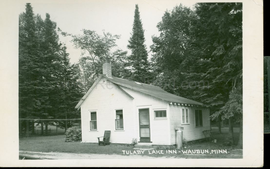 Waubun, MN, Tulaby Lake, Tulaby Lake Inn, ca 1950s Ren Holland's site