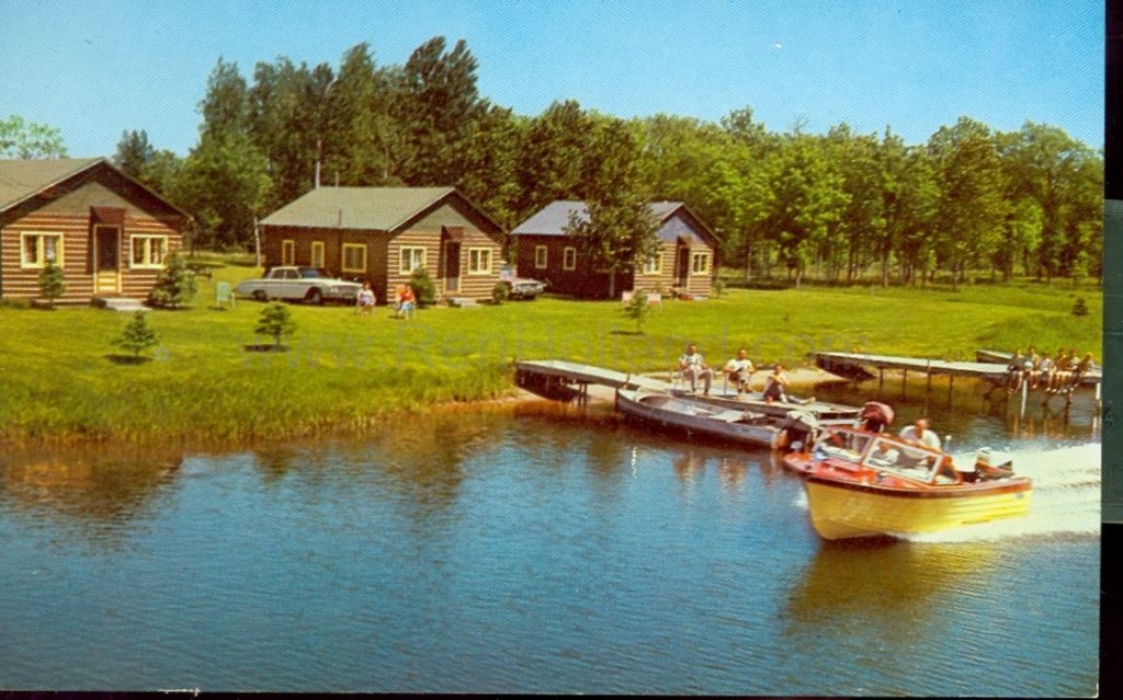 Waskish, MN, Red Lake, Great Northern Resort, ca 1960s Ren Holland's