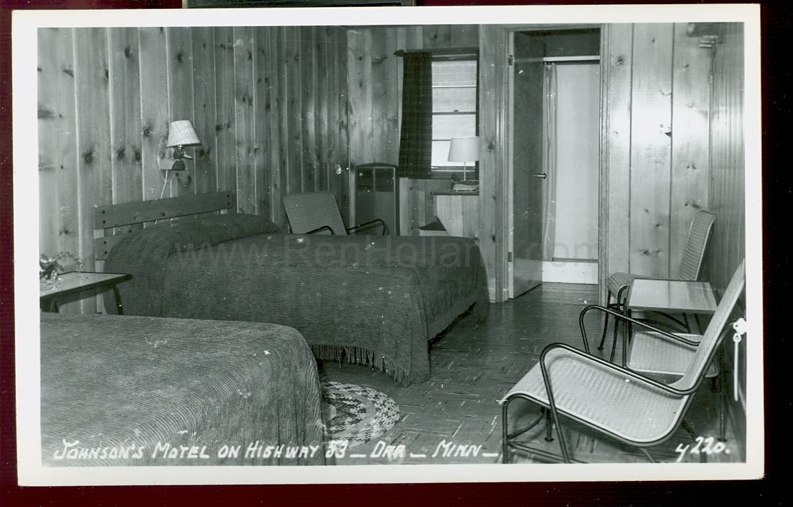 Orr, MN, Highway 53, Johnson’s Motel, ca 1950 Ren Holland's site