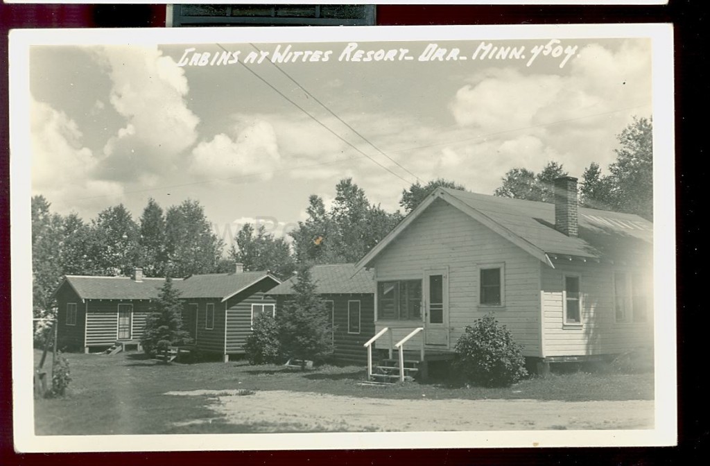 Orr, MN, Pelican Lake, Witte’s Resort, ca 1940 Ren Holland's site