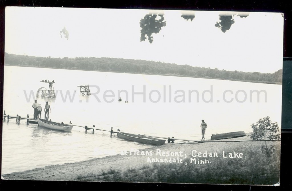 Annandale, MN, Cedar Lake, Mear’s Resort, ca 1950s Ren Holland's site