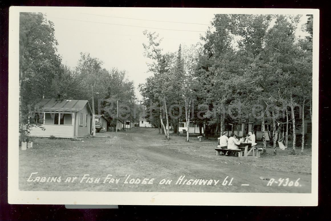 Duluth, MN, Lake Superior, Fish Fry Lodge, ca 1940s Ren Holland's site