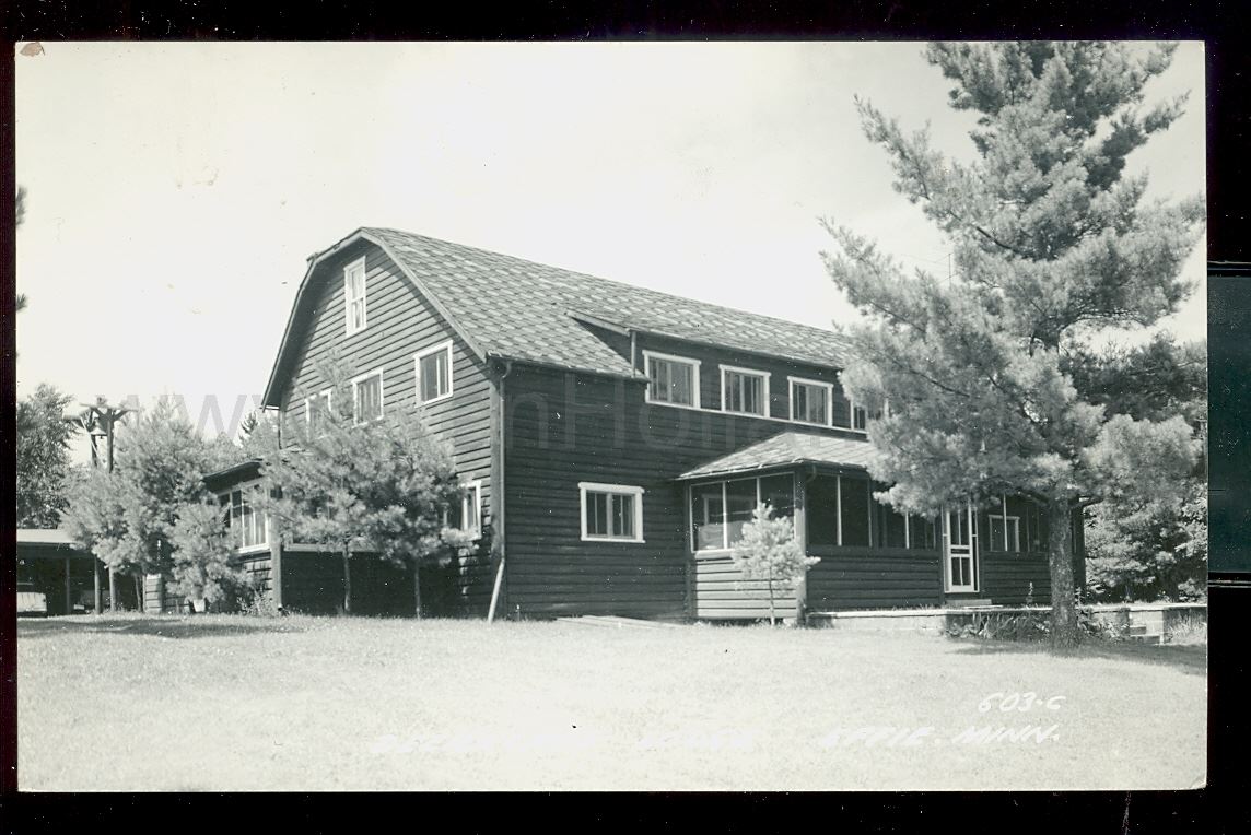 Effie, MN, Deer Lake, Deer Acres Lodge 1, ca 1950s Ren Holland's site