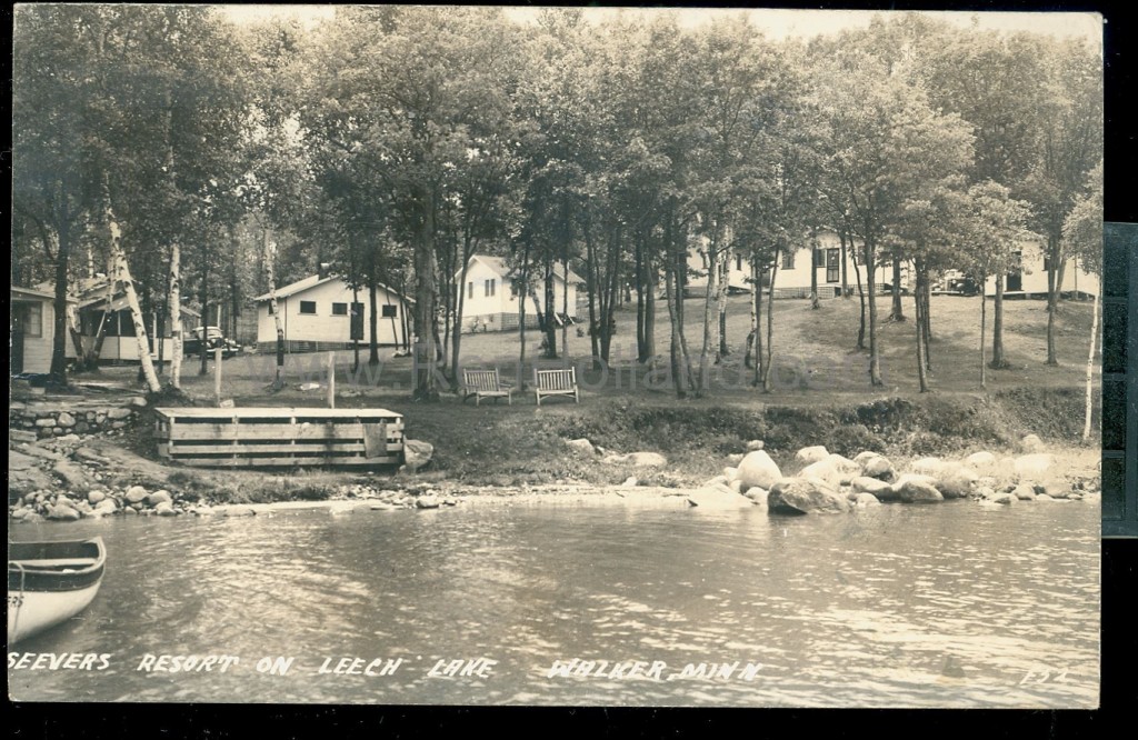 Walker, MN, Leech Lake, Seever’s Resort #1, ca 1930s | Ren Holland's ...