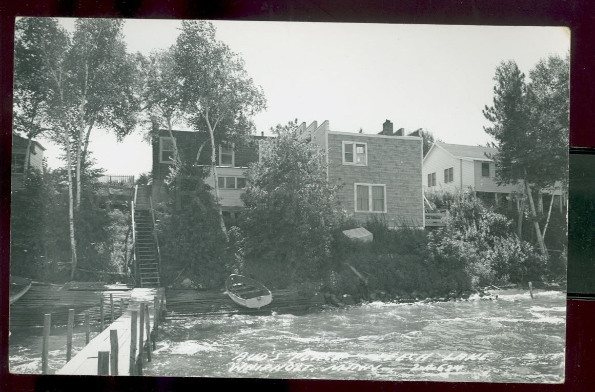 Whipholt, MN, Leech Lake, Bud’s Place 1, ca 1940s Ren Holland's site