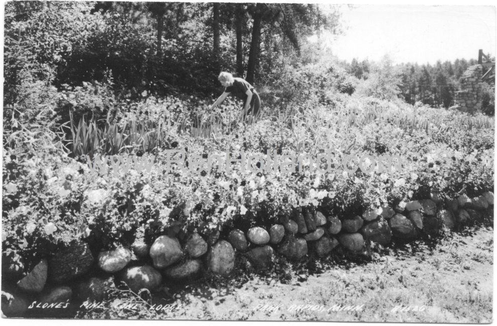 Park Rapids, MN, Big Sand Lake, Slone’s Pine Cone Lodge 8, ca 1930s