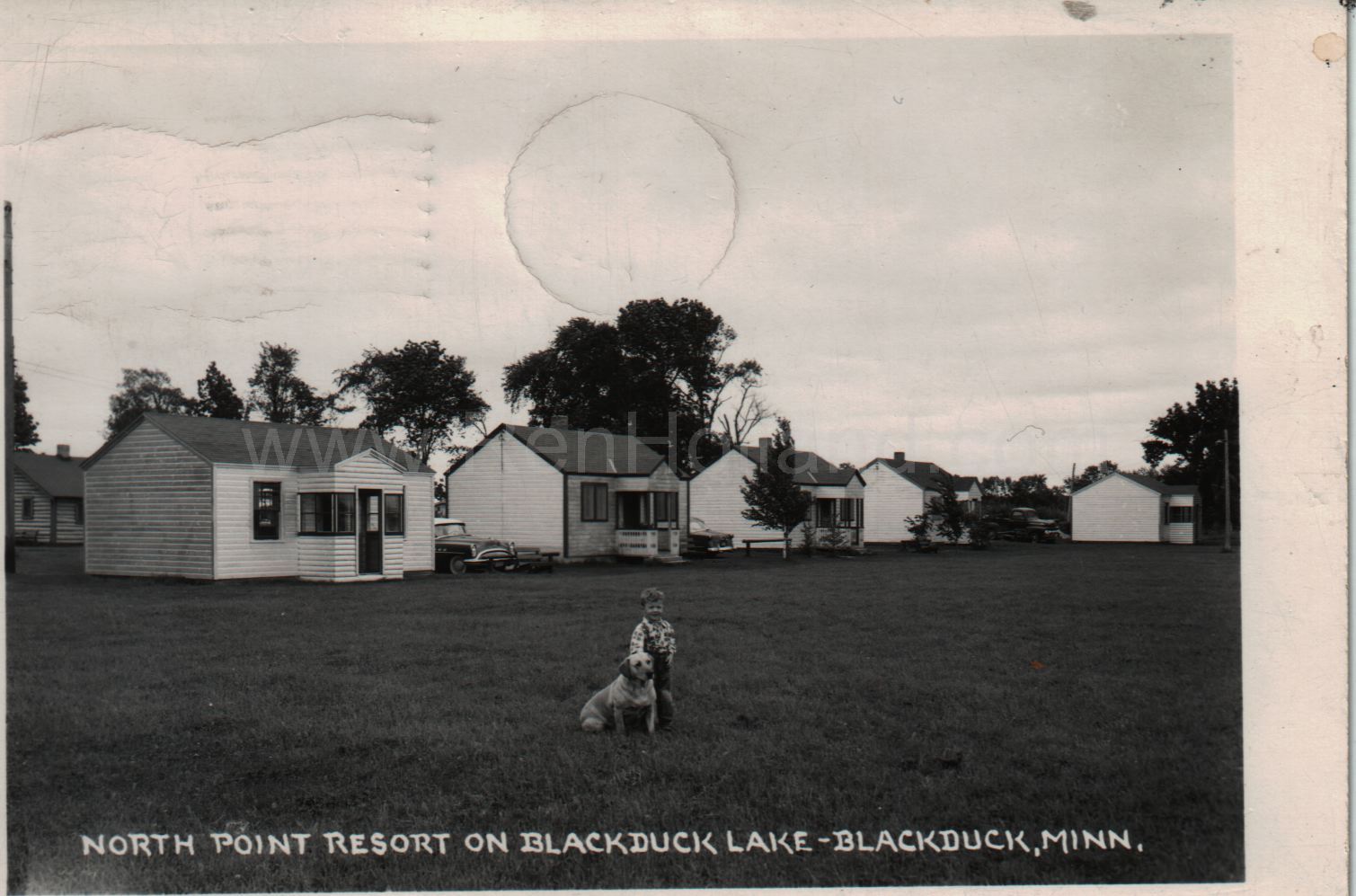Blackduck, Blackduck Lake, North Point Resort, ca 1950s Ren Holland's