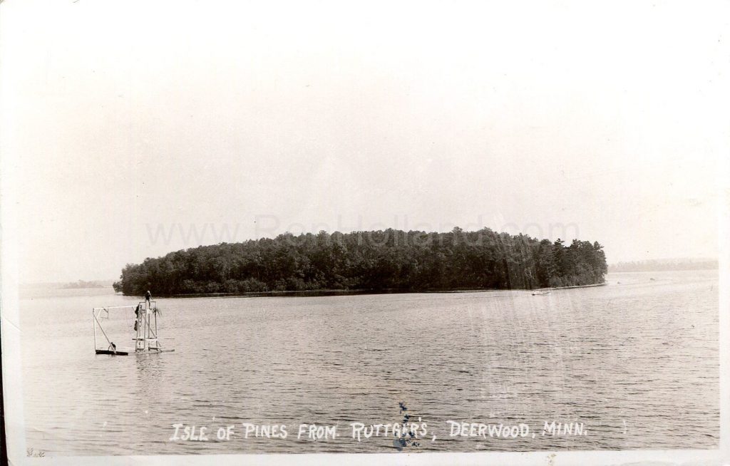 Deerwood, MN, Bay Lake, Ruttger’s Bay Lake Lodge 15, ca 1930 Ren